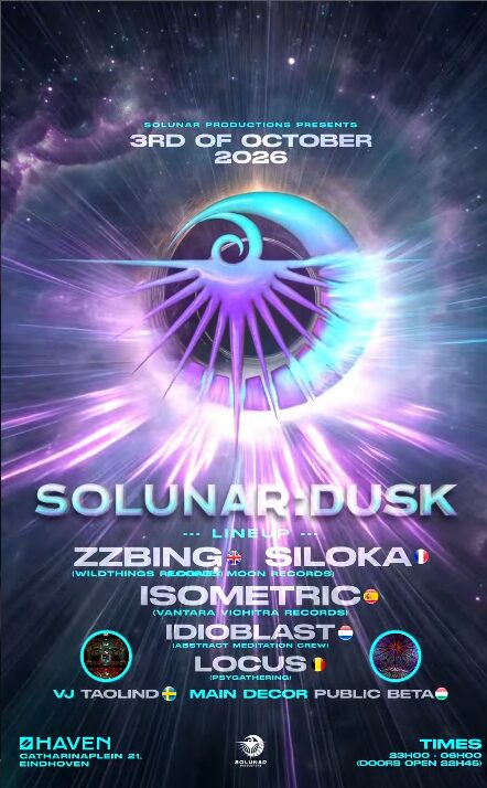 Solunar Dusk Flyer Artists tickets
